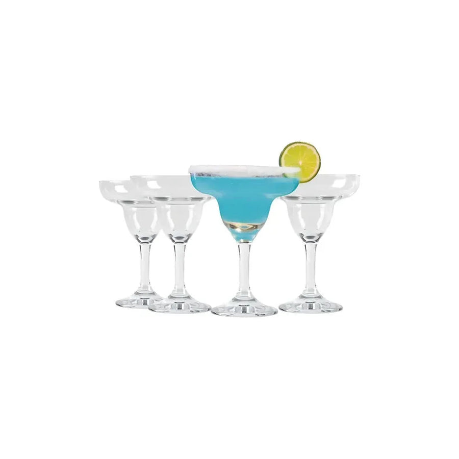 Set 4 Copas Margarita 266ml Línea Cristar Transparente