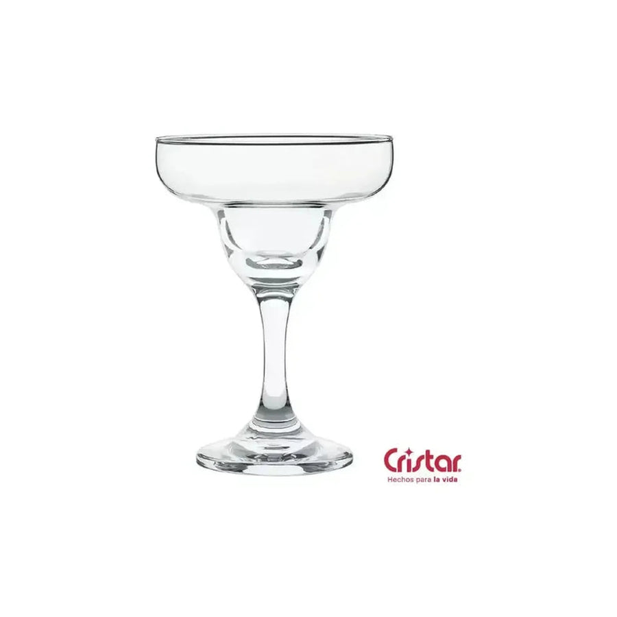 Set 4 Copas Margarita 266ml Línea Cristar Transparente