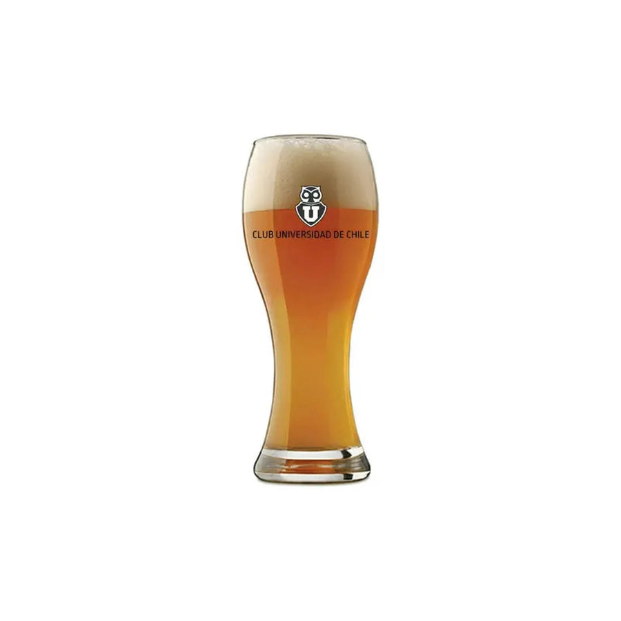 Set 4 Vasos Cerveceros U. De Chile Premium Bar Quincho Bbq