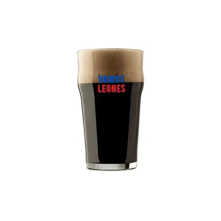 Set 4 Vasos Cerveceros U. De Chile Premium Bar Quincho Bbq