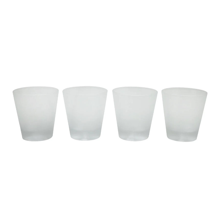 Set 4 Vasos Pisco Sour Vidrio 270ml Apto Lavavajillas Glasso