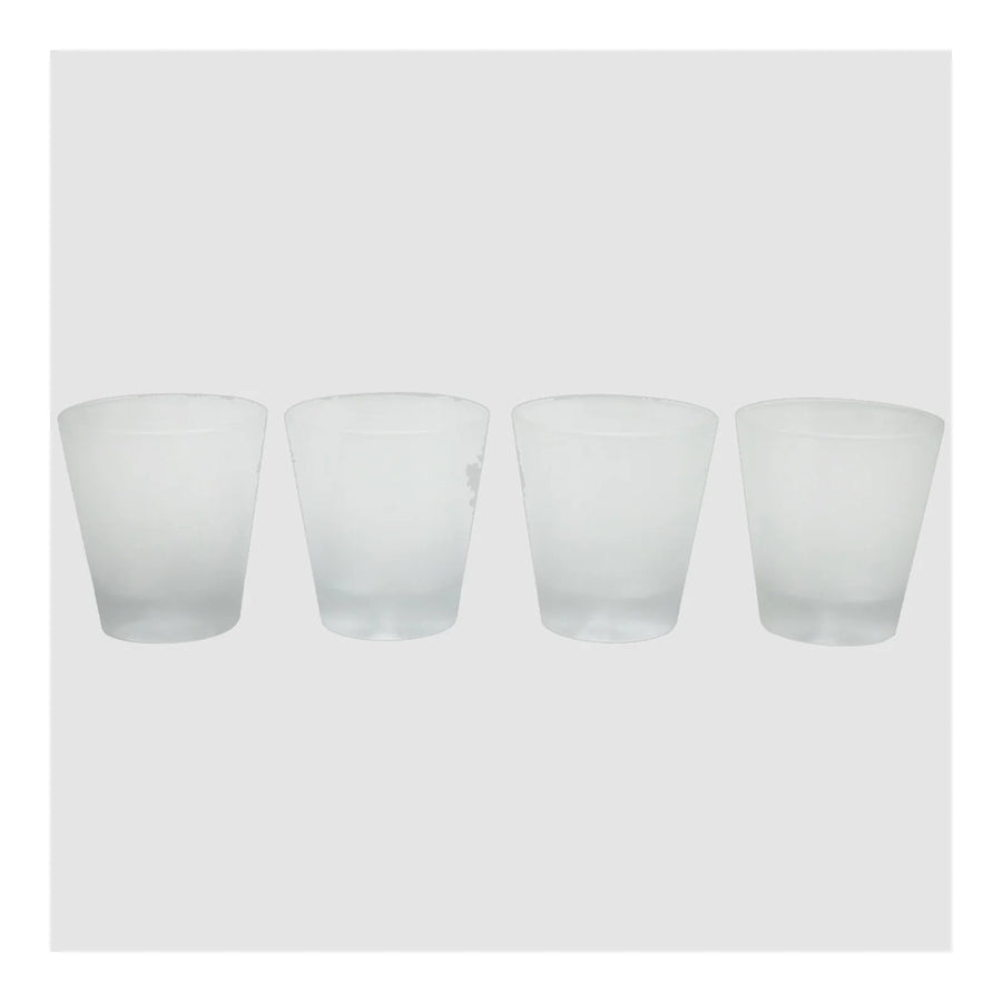 Set 4 Vasos Pisco Sour Vidrio 270ml Apto Lavavajillas Glasso
