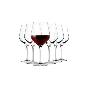 Set 6 Copas 507ml Vino Tinto Coctel Aperol Brunello Cristar Color Transparente