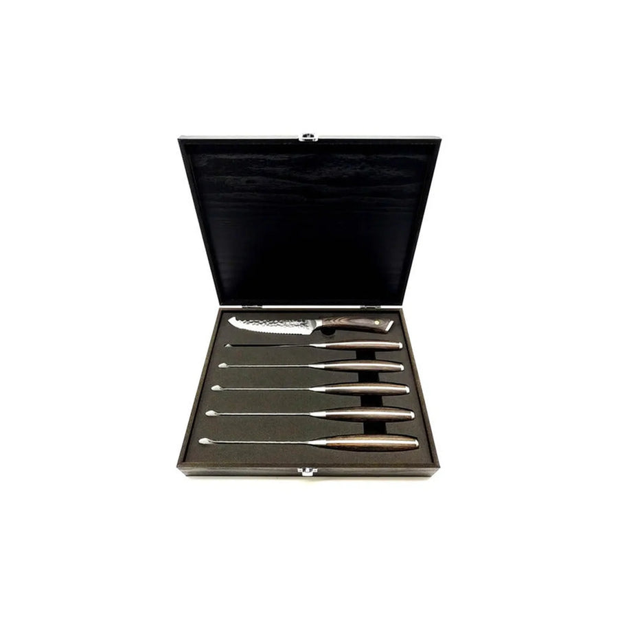 Set 6 Cuchillos para Carne Wayu Steak Hammer