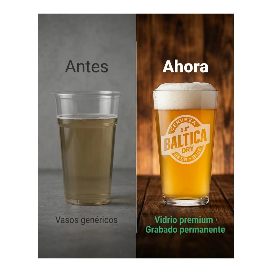 Set 6 Vasos Cerveza Bàltica 490ml