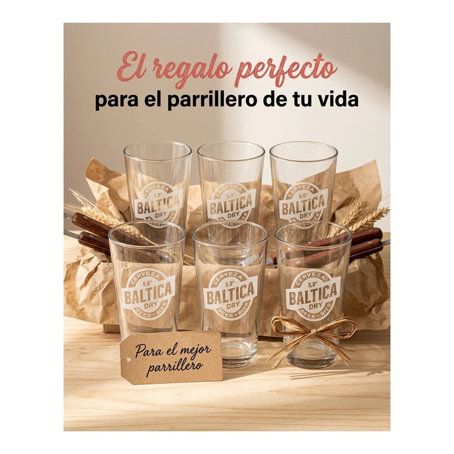 Set 6 Vasos Cerveza Bàltica 490ml