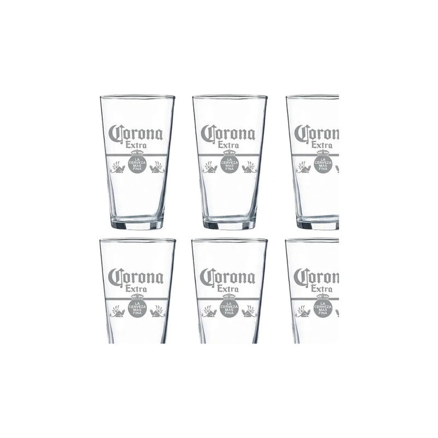 Set 6 Vasos Cerveza Corona 490ml