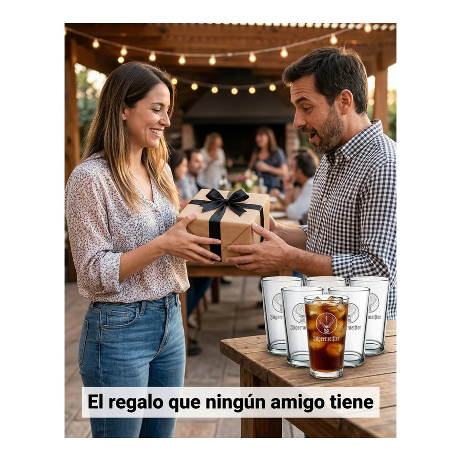 Set 6 Vasos Jaggermeister 490ml