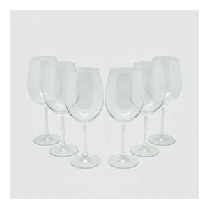 Set Copa de Vino Cristal Wayu Transparente