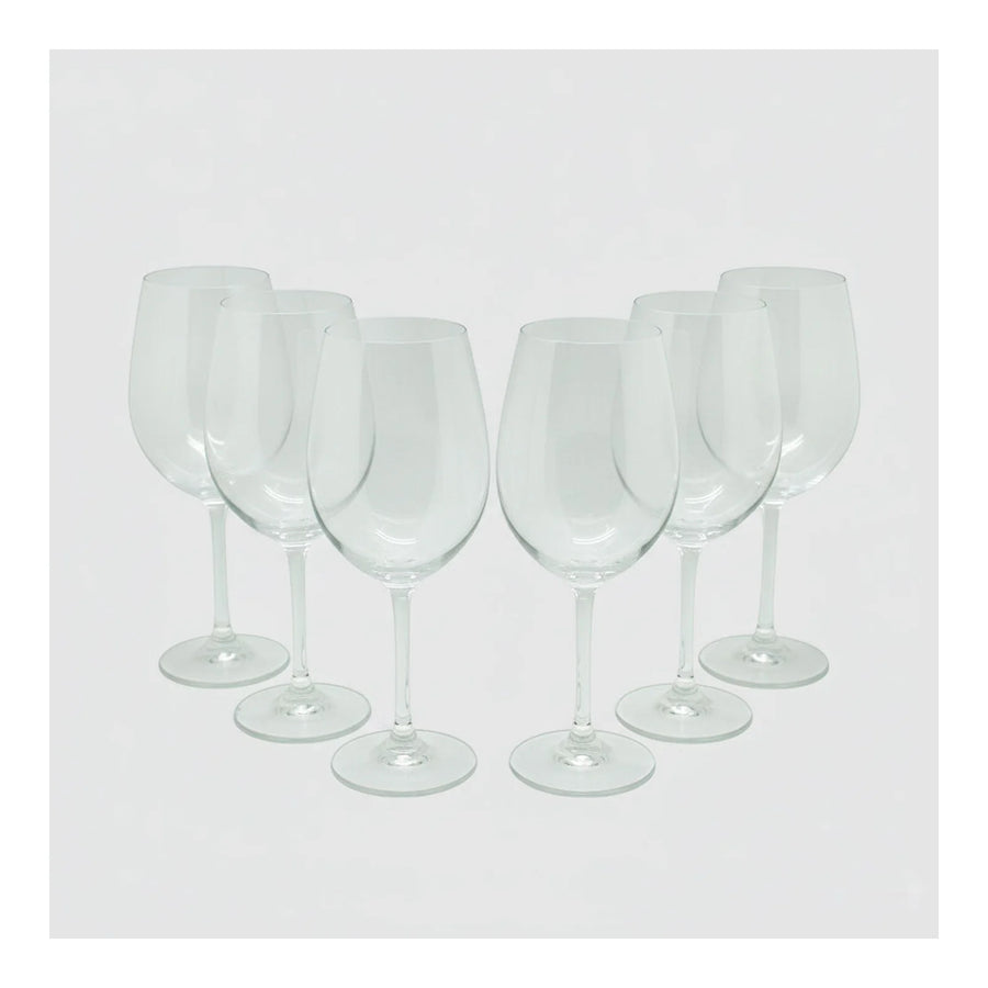 Set Copa de Vino Cristal Wayu Transparente