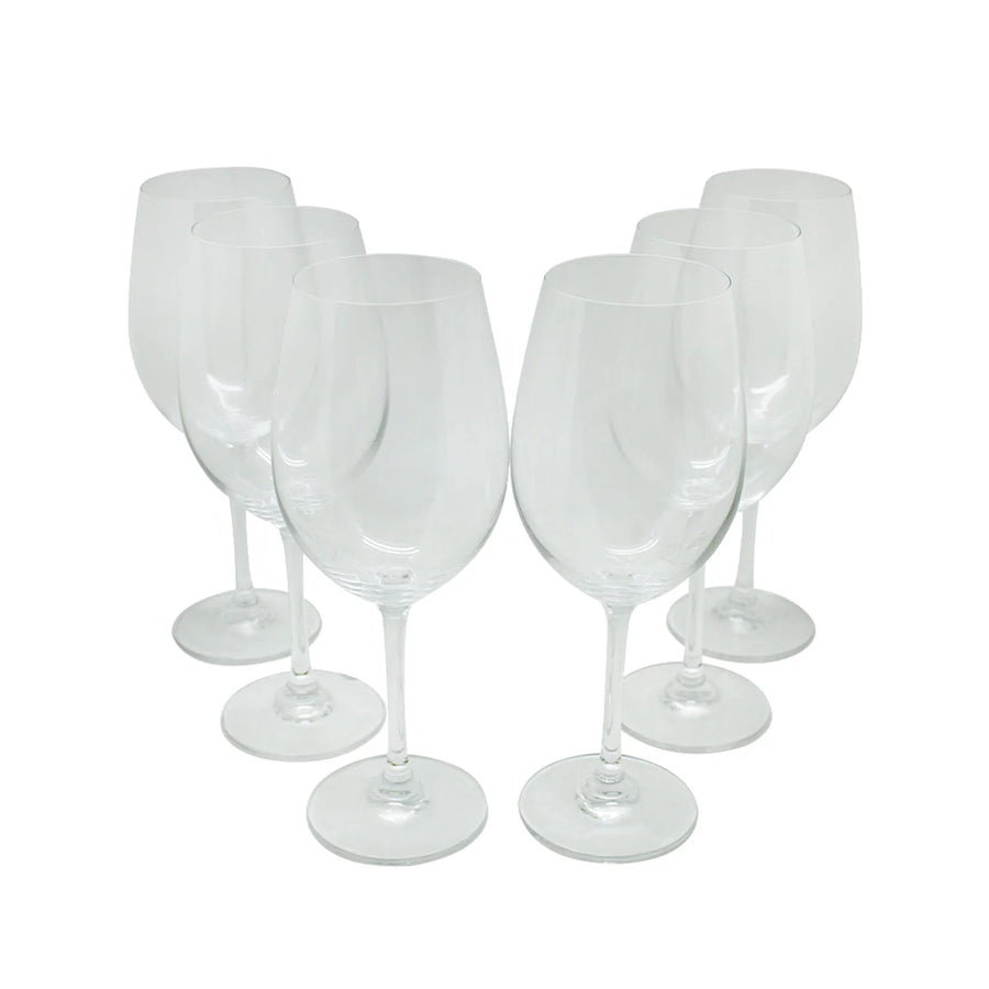 Set Copa de Vino Cristal Wayu Transparente