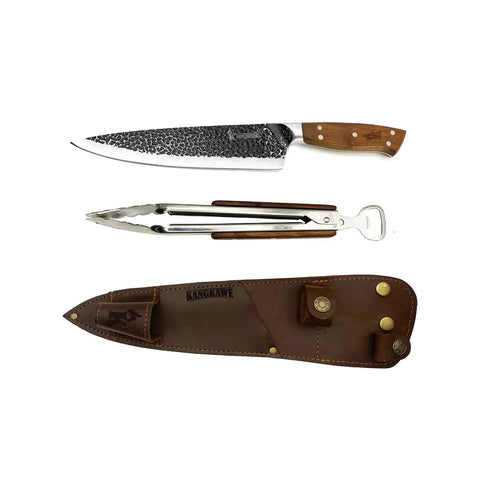 Set cuchillo Curacaví y tenaza Kangkawe completo con todas sus piezas