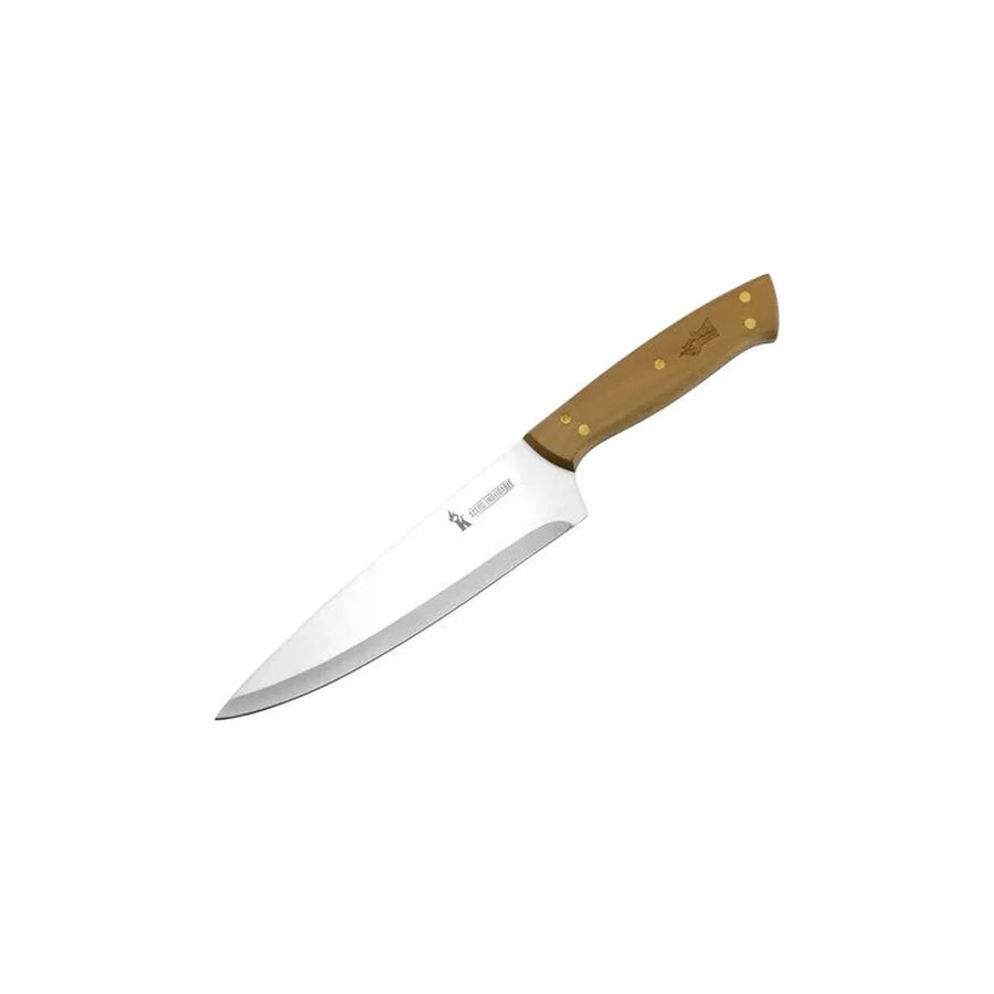 Cuchillo del set parrillero Kangkawe con funda de cuero