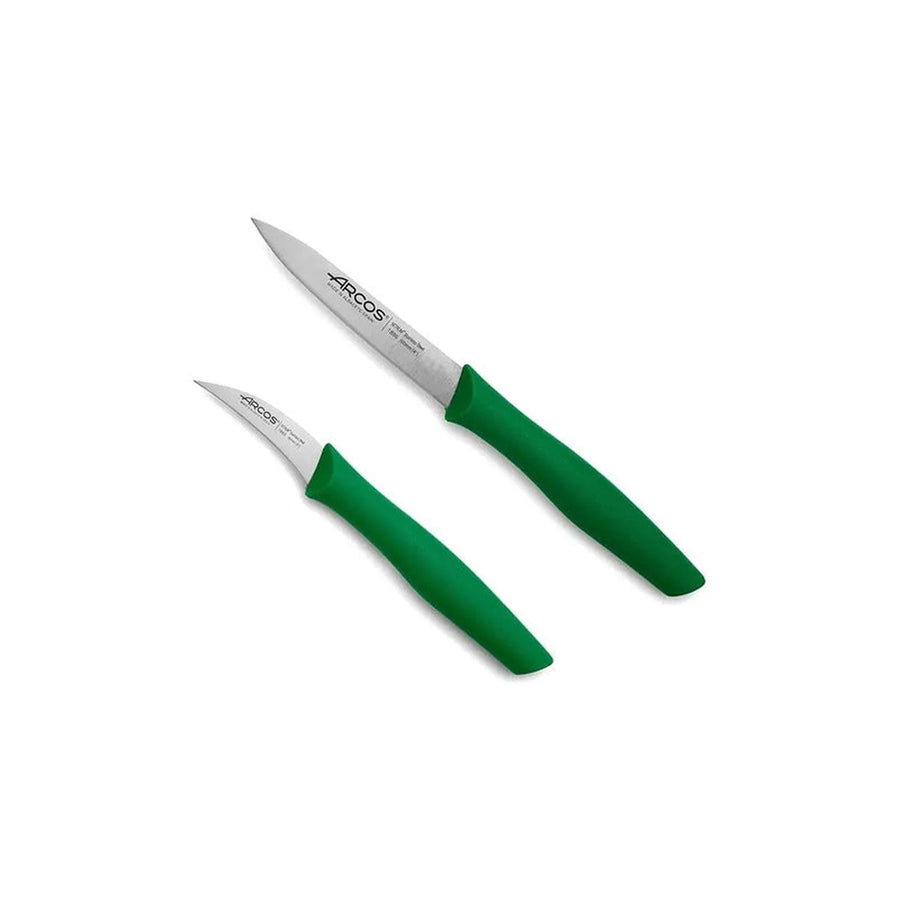 Set Cuchillos Mondadores Arcos Nova Verde + Grabado