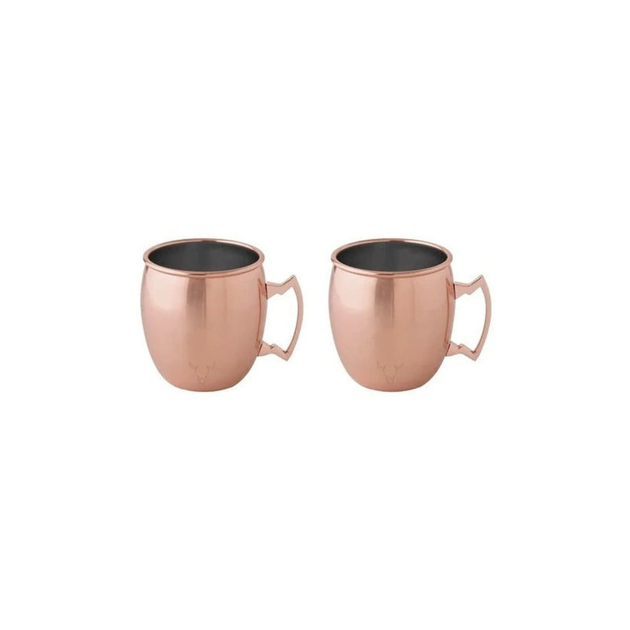 Set De 2 Mugs De Cobre Wayu Shine Tragos Moscow Mule Mojito