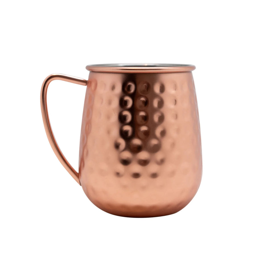 Set De 2 Mugs De Cobre Wayu Shine Tragos Moscow Mule Mojito + Grabado Personalizado