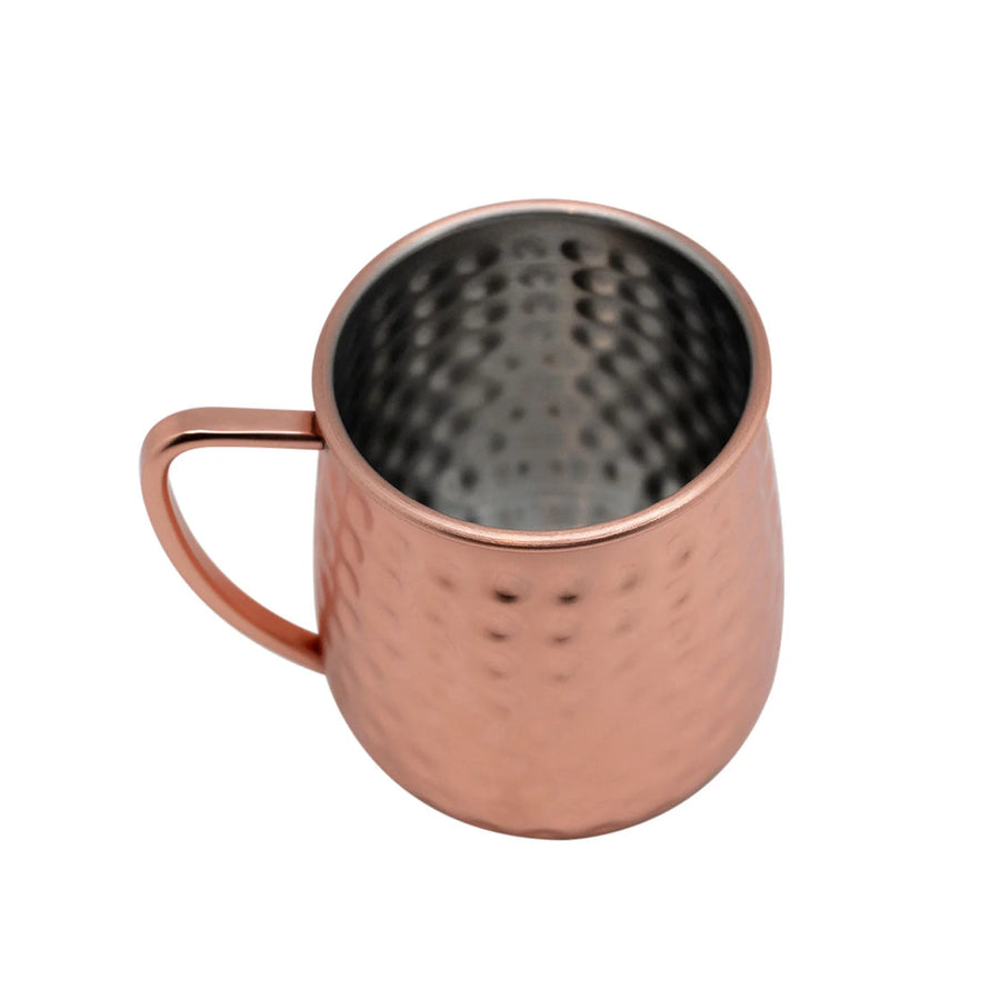 Set De 2 Mugs De Cobre Wayu Shine Tragos Moscow Mule Mojito + Grabado Personalizado