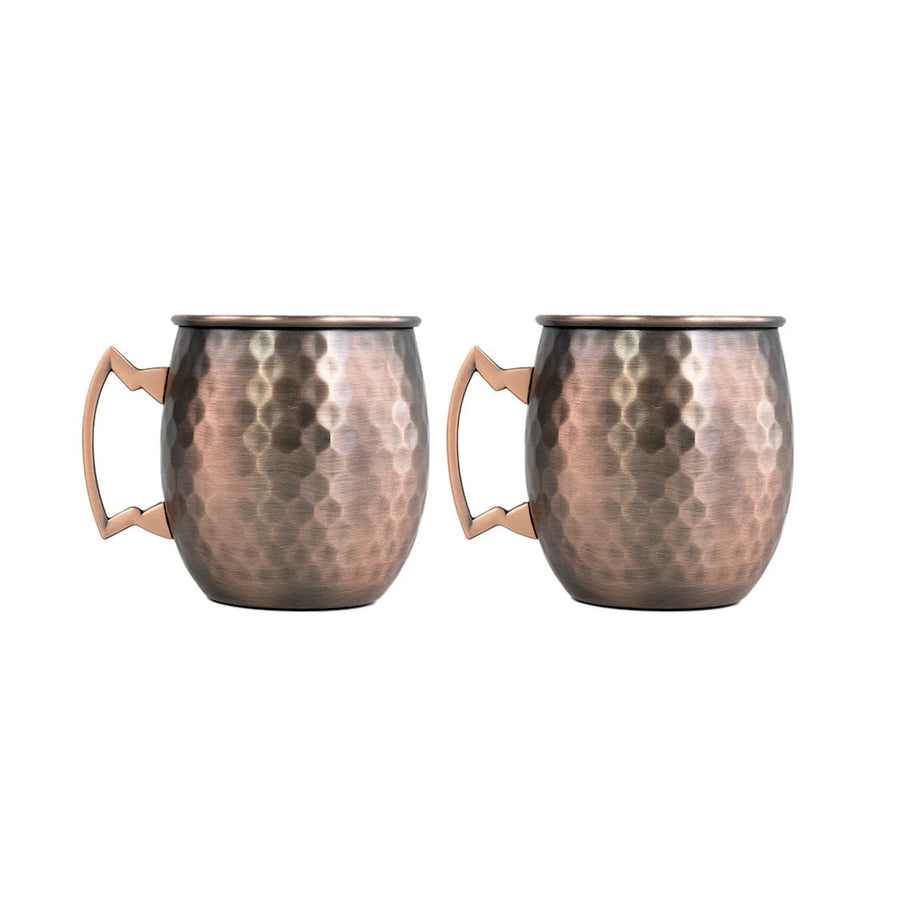 Set De 2 Vasos De Cobre Wayu