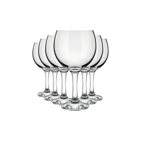 Set De 6 Copas Balon Gin Tonic 600ml Nadir Color Cristal Transparente