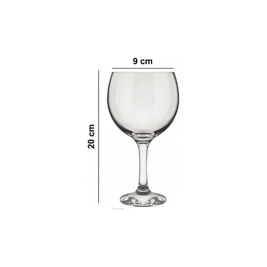 Set De 6 Copas Balon Gin Tonic 600ml Nadir Color Cristal Transparente