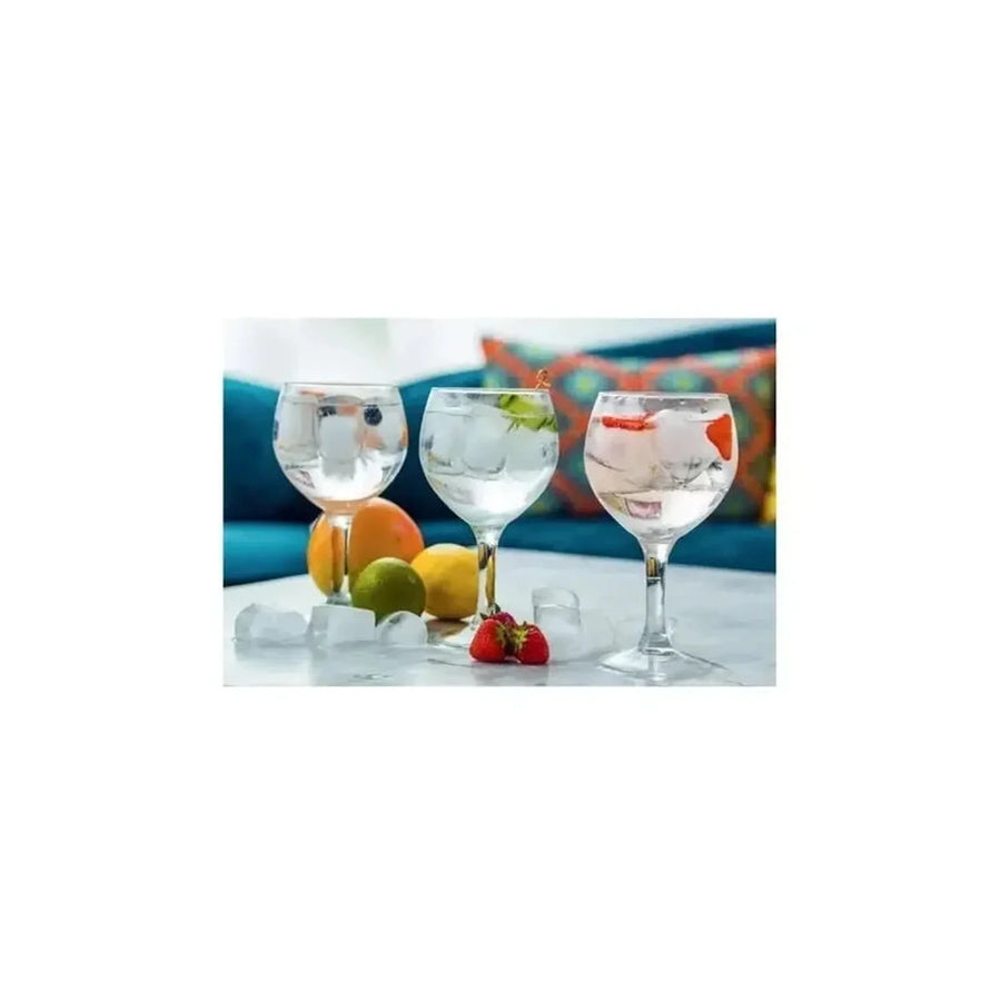 Set De 6 Copas Balon Gin Tonic 600ml Nadir Color Cristal Transparente