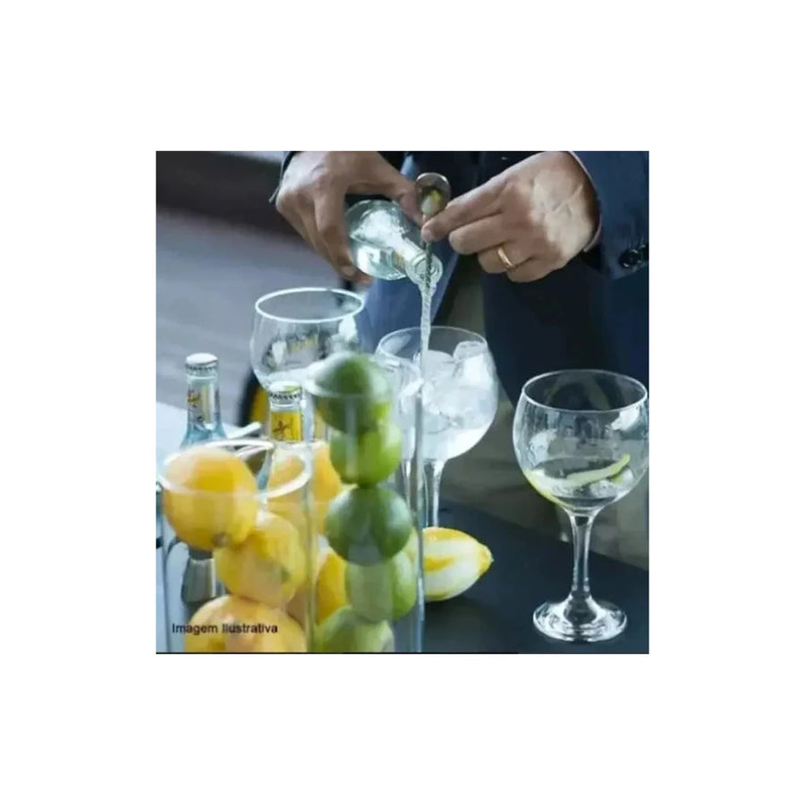 Set De 6 Copas Balon Gin Tonic 600ml Nadir Color Cristal Transparente