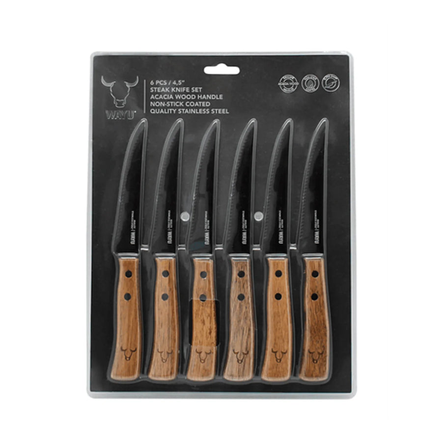 Set De 6 Cuchillos Wayu