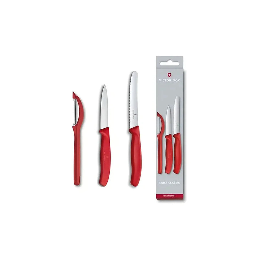 Set De Cuchillos Mondadores + Pelador Victorinox Premium 6.7111.31 + Grabado Personalizado