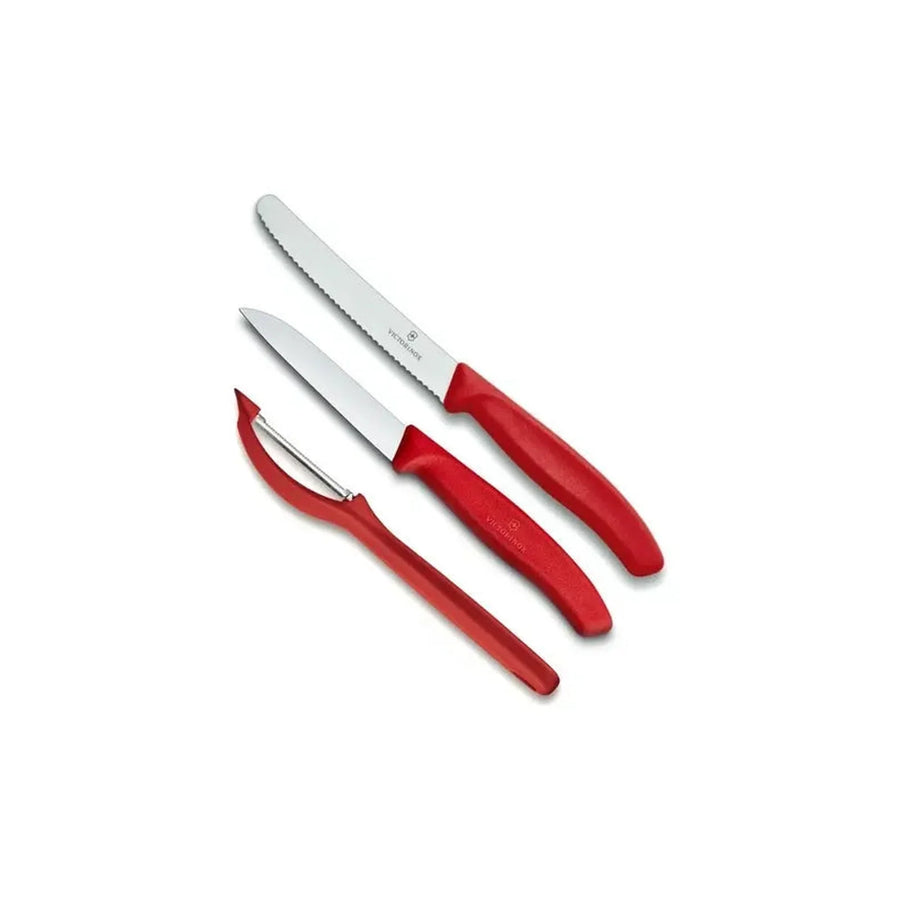 Set De Cuchillos Mondadores + Pelador Victorinox Premium 6.7111.31 + Grabado Personalizado
