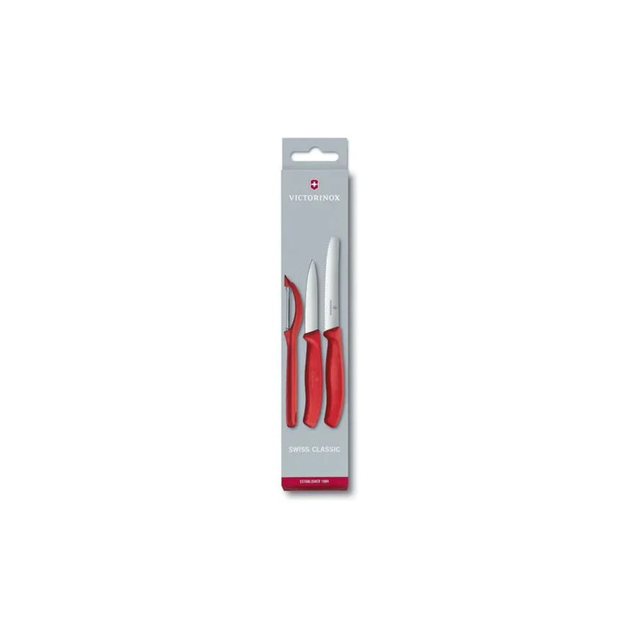 Set De Cuchillos Mondadores + Pelador Victorinox Premium 6.7111.31 + Grabado Personalizado