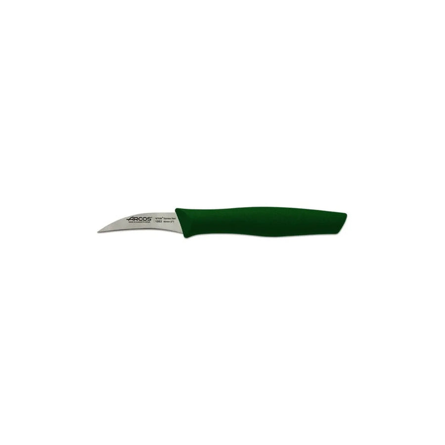 Set De Cuchillos Mondadores Cocina Arcos Premium Verde + Grabado Personalizado