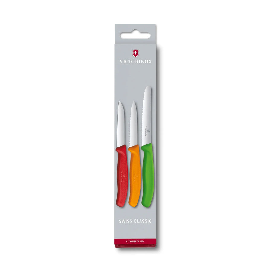 Set De Cuchillos Mondadores 3 Piezas Victorinox 6.7116.32 + Grabado Personalizado
