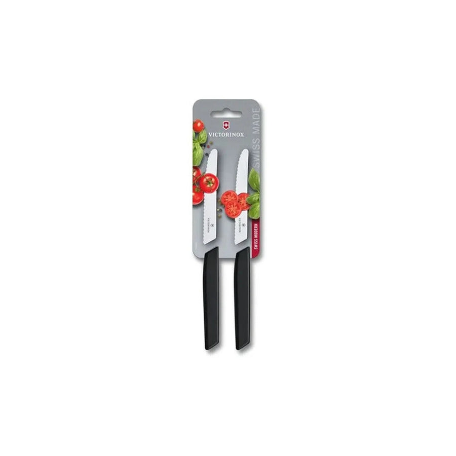 Set De Cuchillos Para Carne Victorinox Negro 6.9003.11wb