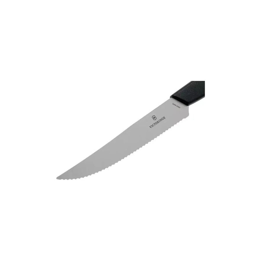 Set De Cuchillos Para Carne Victorinox Negro 6.9003.12wb + Grabado Personalizado