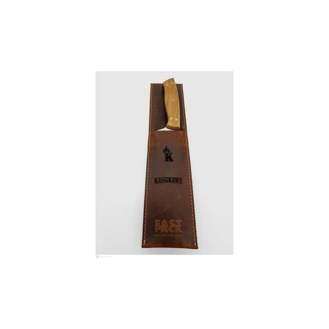 Estuche de cuero del set parrillero Kangkawe con grabado láser