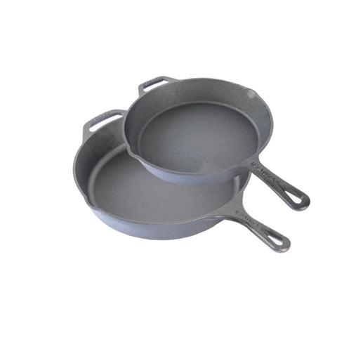 Set Sartenes Hierro Fundido Kanka 25-30cm Sartén Iron Cast