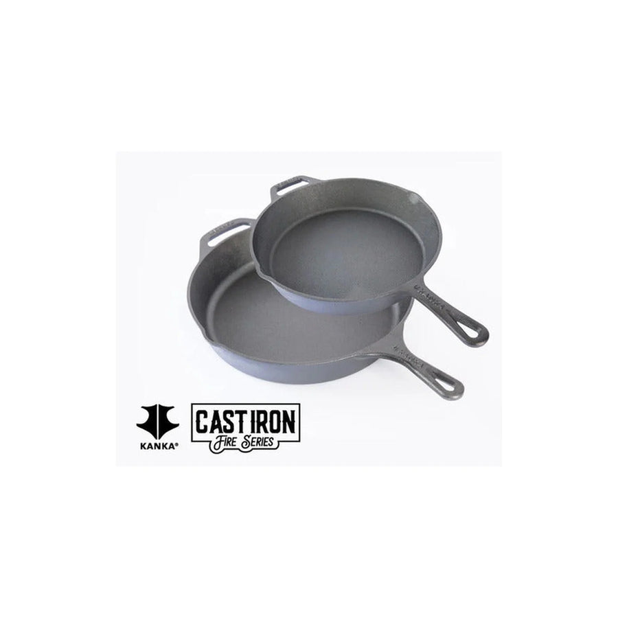Set Sartenes Hierro Fundido Kanka 25-30cm Sartén Iron Cast (foto 2)