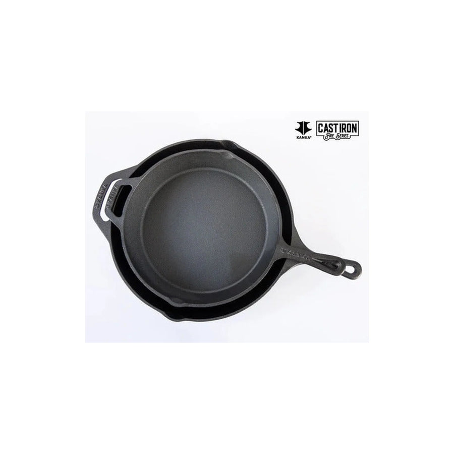 Set Sartenes Hierro Fundido Kanka 25-30cm Sartén Iron Cast (foto 3)