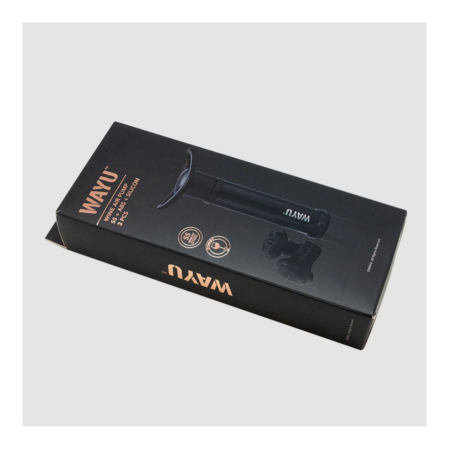 Set Sellador Bomba Vacio Vino Extractor Aire Wayu Premium