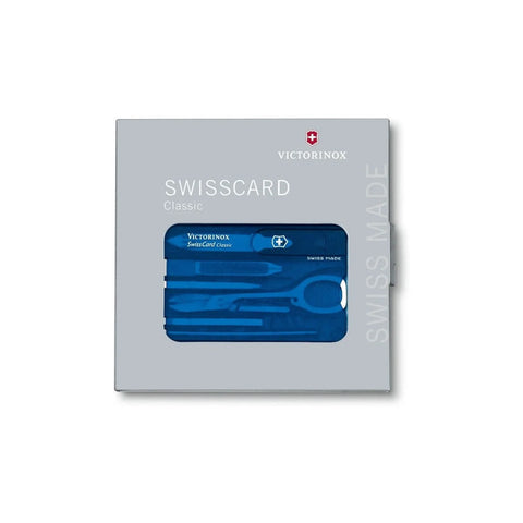 Swisscard Lite Victorinox Azul 0.7122.t2 Con Luz Premium