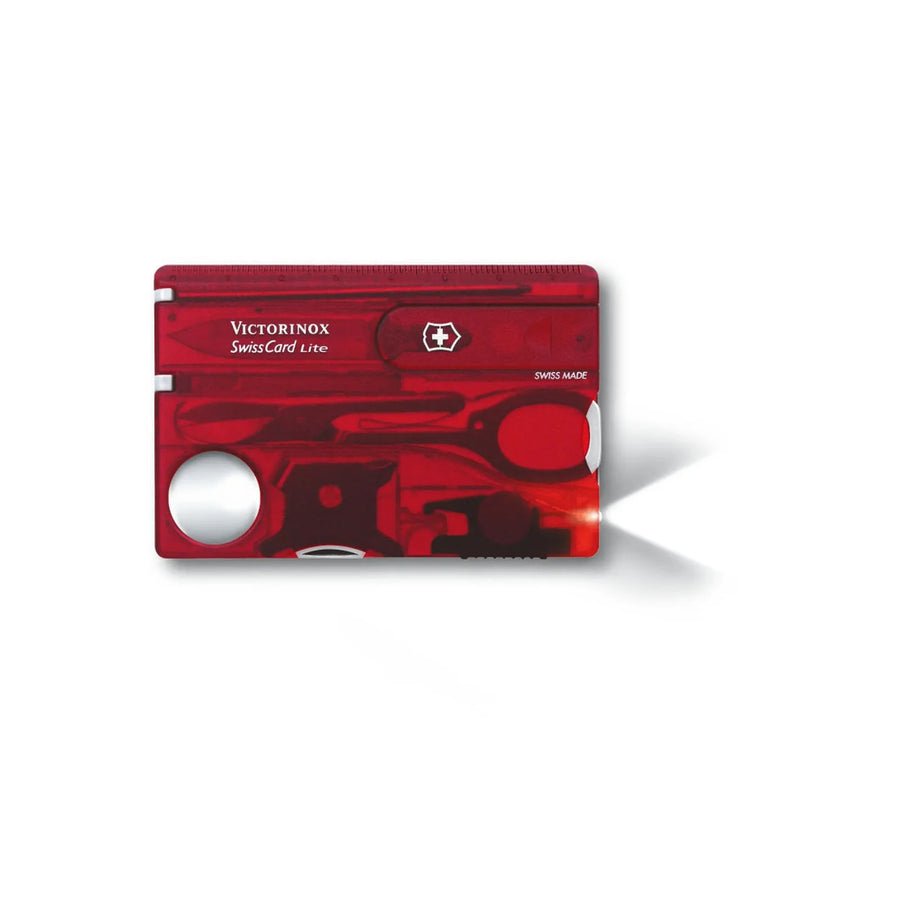 Swisscard Lite Victorinox 0.7300.t Con Luz Led Premium