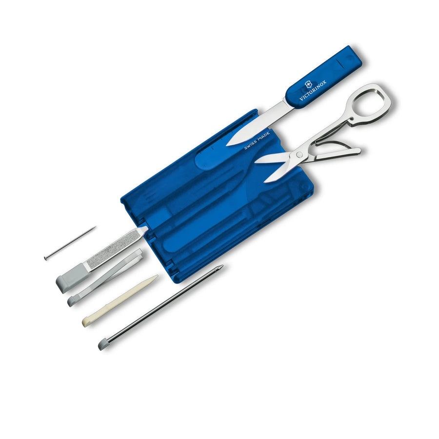 Swisscard Lite Victorinox Azul 0.7122.t2 Con Luz Premium
