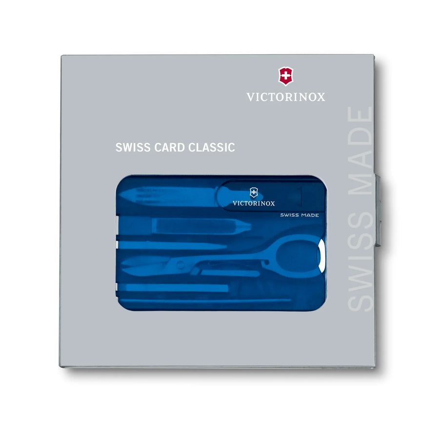 Swisscard Lite Victorinox Azul 0.7122.t2 Con Luz Premium