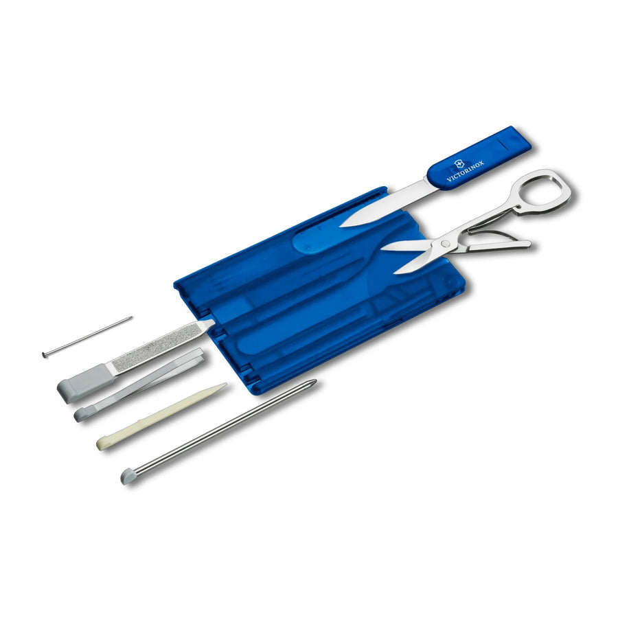 Swisscard Lite Victorinox Azul 0.7122.t2 Con Luz Premium