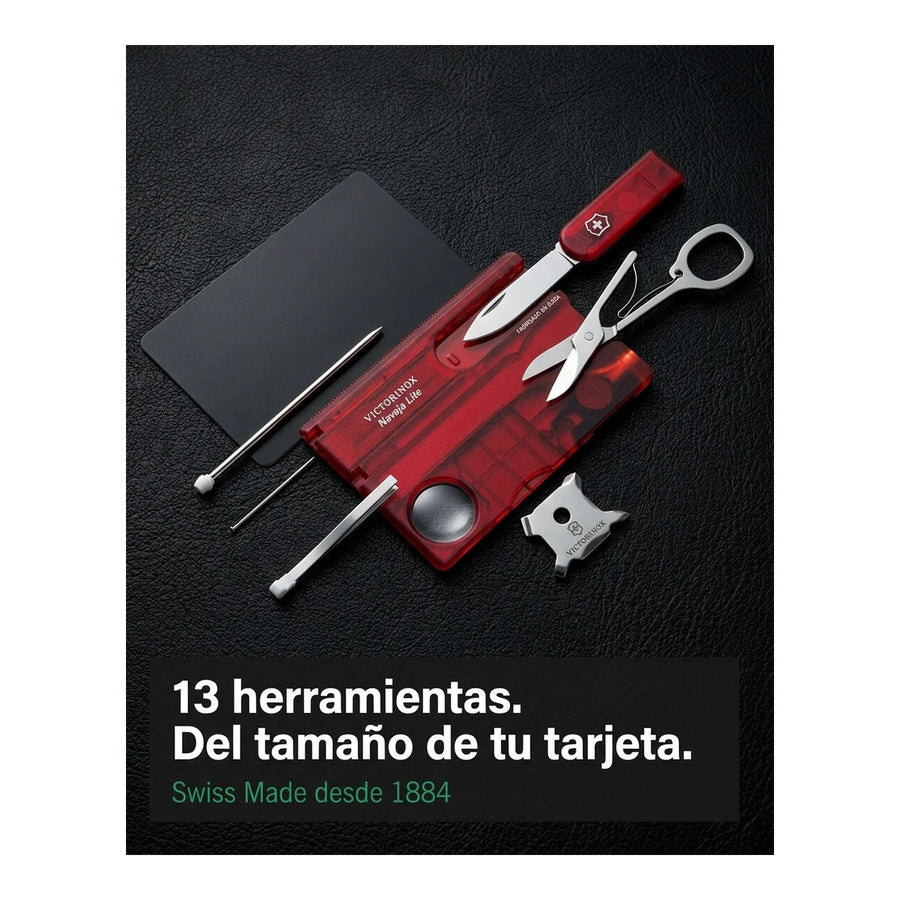 Swisscard Lite Victorinox 0.7300.t Con Luz Led Premium