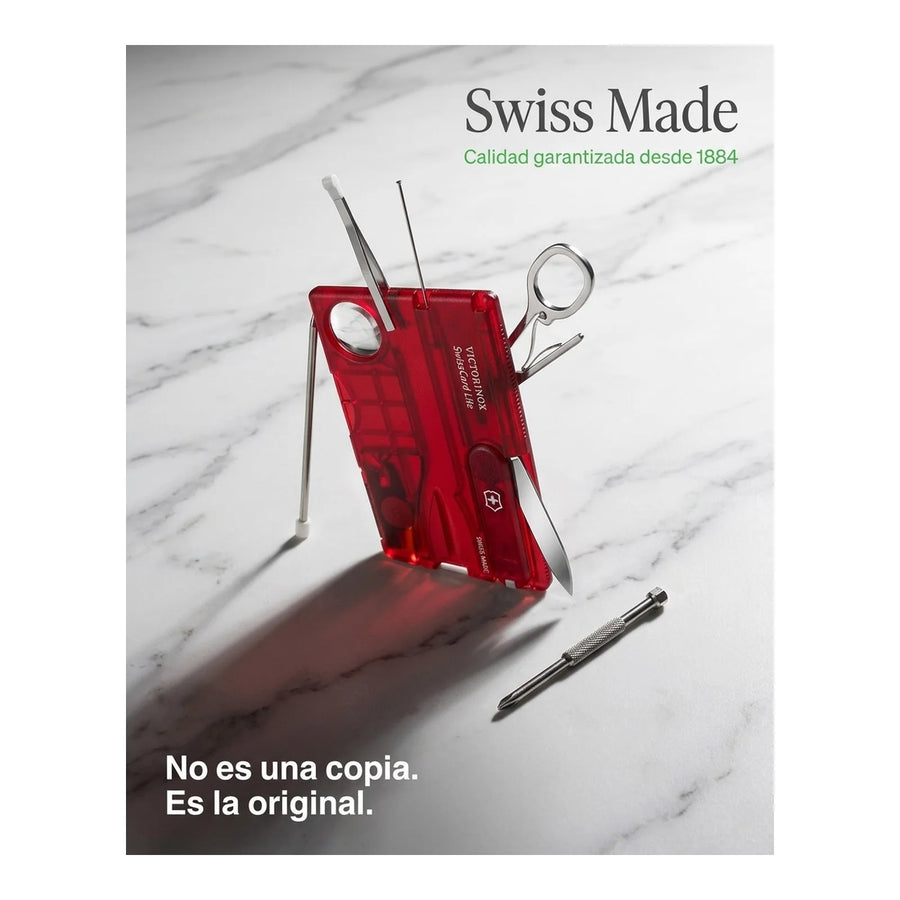 Swisscard Lite Victorinox 0.7300.t Con Luz Led Premium