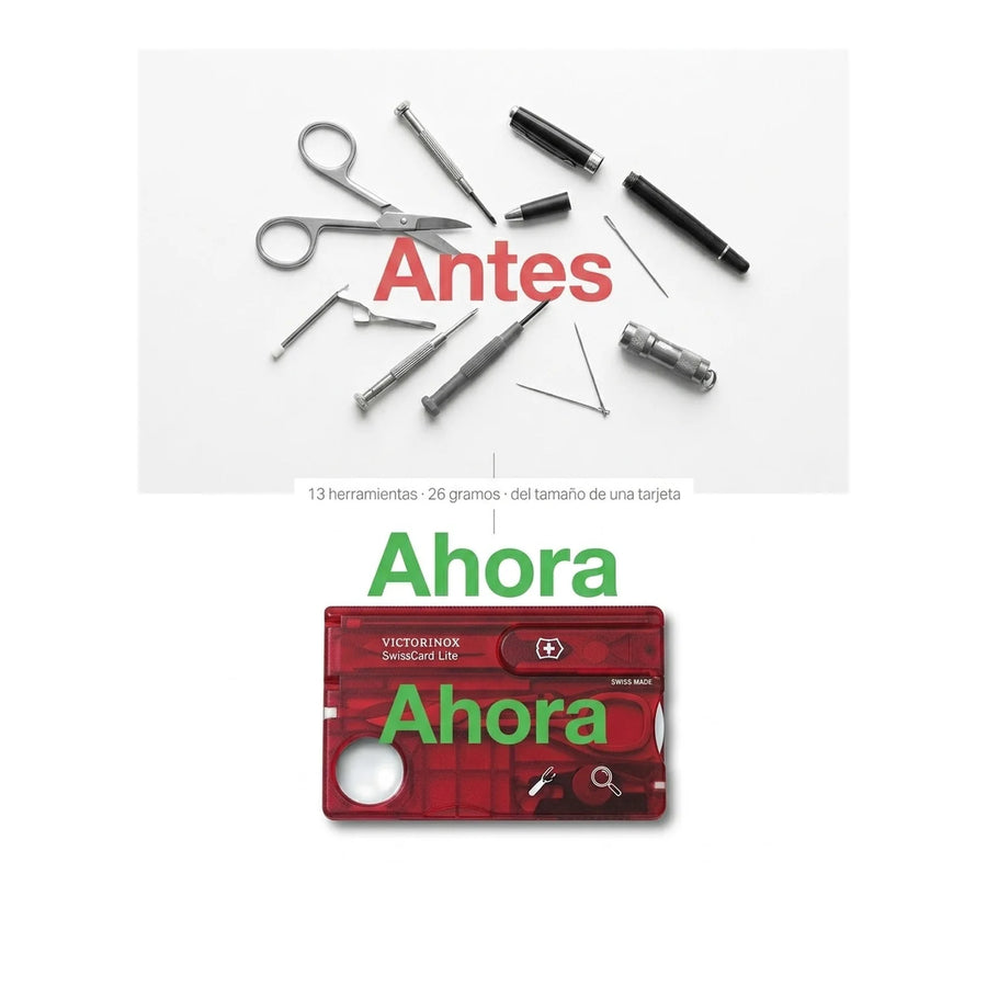 Swisscard Lite Victorinox 0.7300.t Con Luz Led Premium
