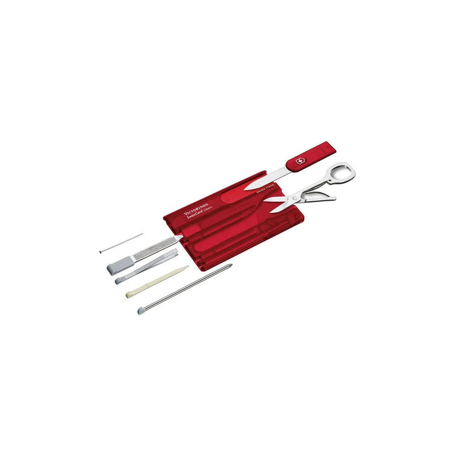 Swisscard Nail Care Victorinox Rojo 0.7100.t Premium Uñas