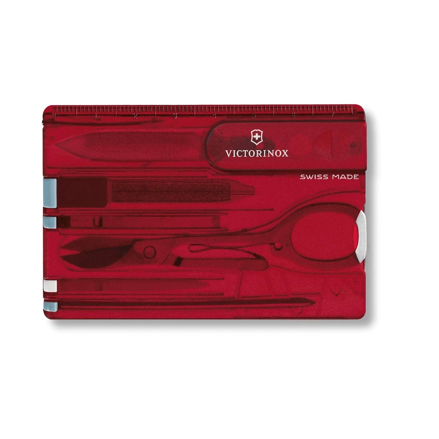 Swisscard Nail Care Victorinox Rojo 0.7100.t Premium Uñas