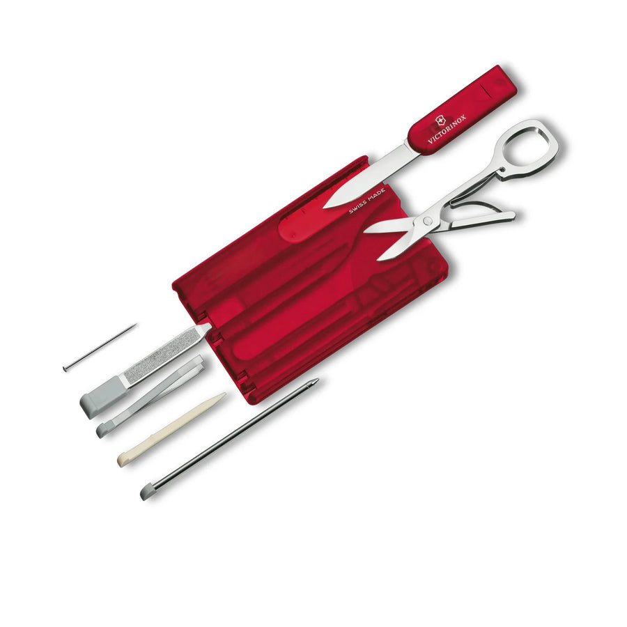 Swisscard Nail Care Victorinox Rojo 0.7100.t Premium Uñas